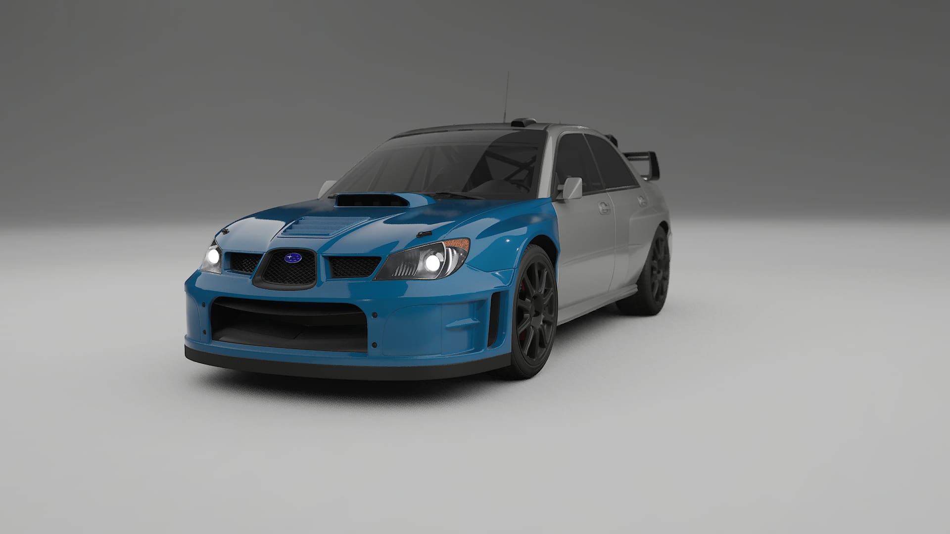 Subaru Impreza WRC GD Fényezésvédő Fólia | CrystalGuard Átlátszó TPU PPF Első Védő Készlet