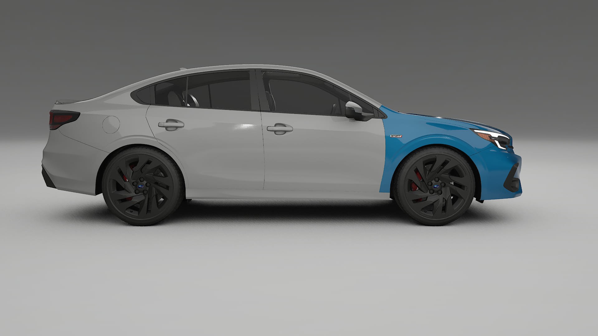 Subaru Legacy BW Fényezésvédő Fólia | CrystalGuard Átlátszó TPU PPF Első Védő Készlet 2