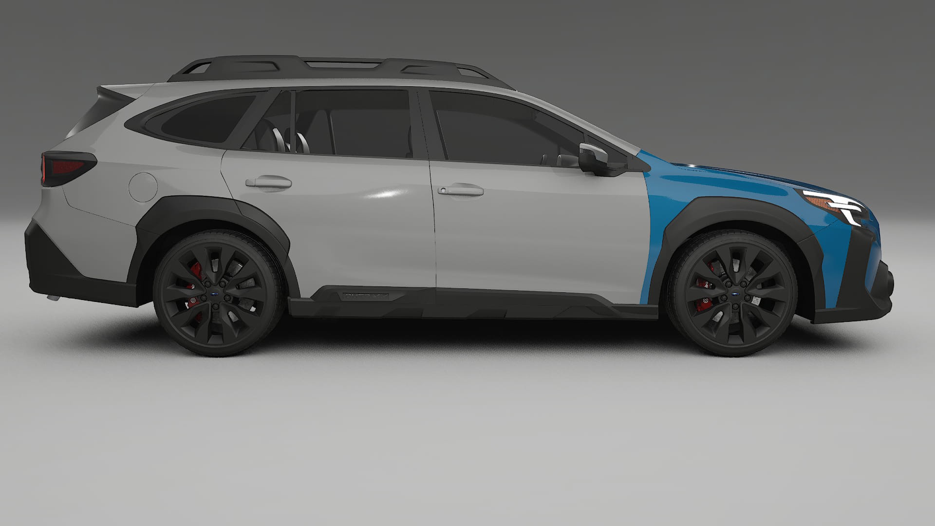 Subaru Outback VI BS facelift LCI Fényezésvédő Fólia | CrystalGuard Átlátszó TPU PPF Első Védő Készlet 2