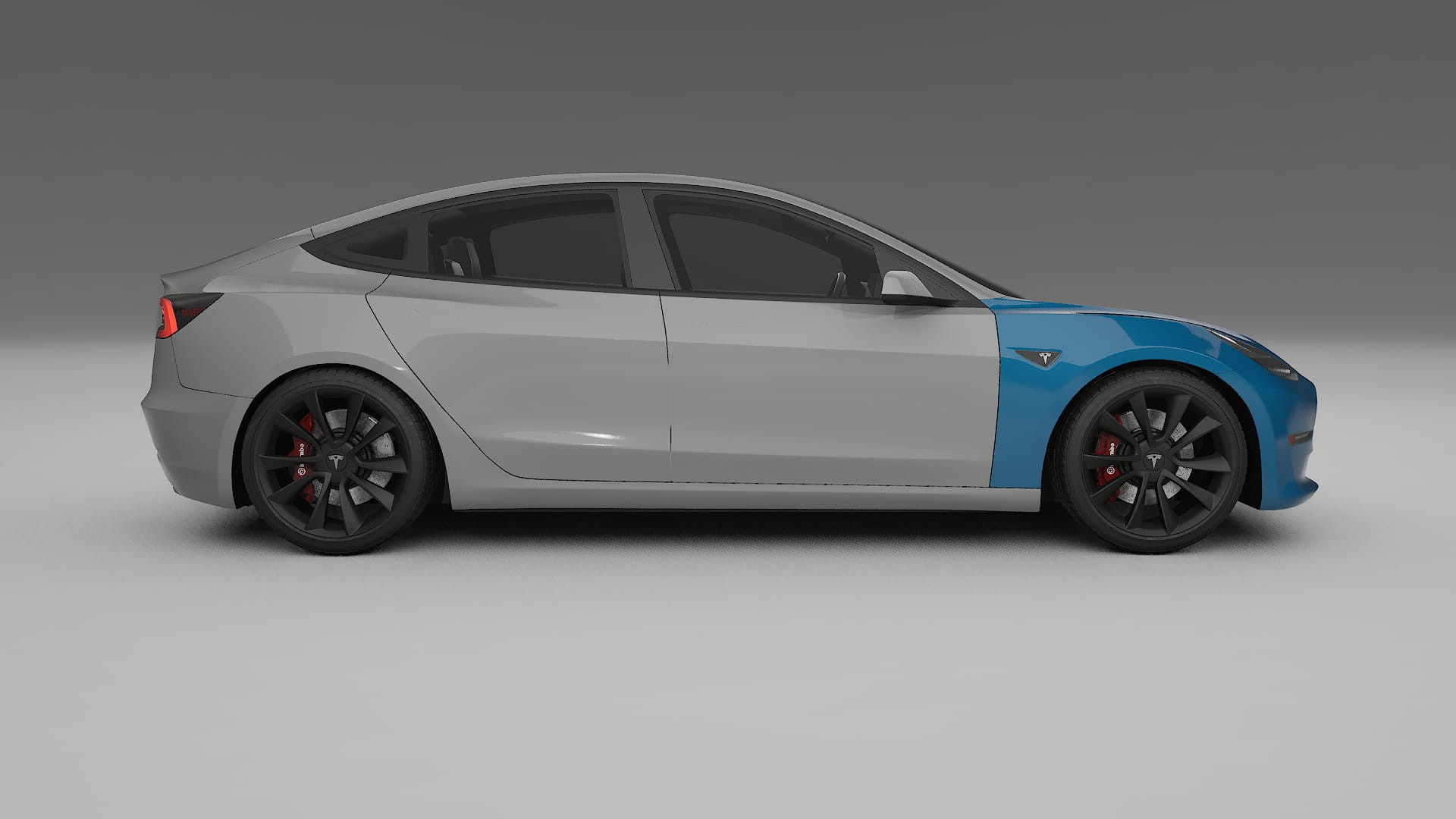 Tesla Model3 Fényezésvédő Fólia | CrystalGuard Átlátszó TPU PPF Első Védő Készlet 2