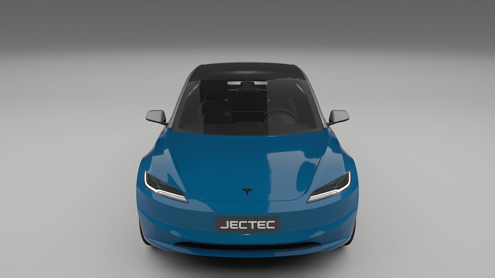 Tesla Model3 Highland Fényezésvédő Fólia | CrystalGuard Átlátszó TPU PPF Első Védő Készlet
