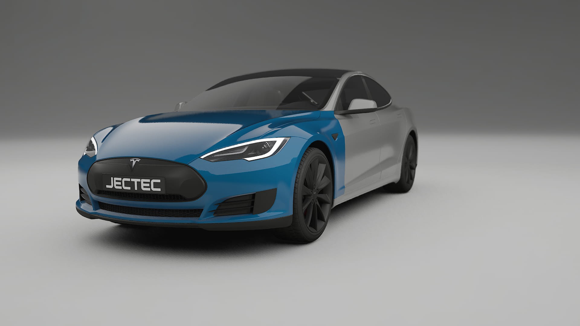 Tesla Model-S Fényezésvédő Fólia | CrystalGuard Átlátszó TPU PPF Első Védő Készlet