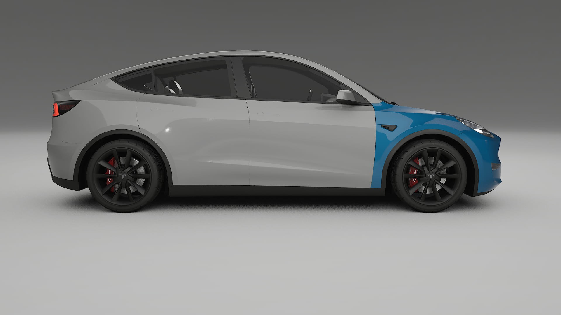 Tesla Model-Y Fényezésvédő Fólia | CrystalGuard Átlátszó TPU PPF Első Védő Készlet 2