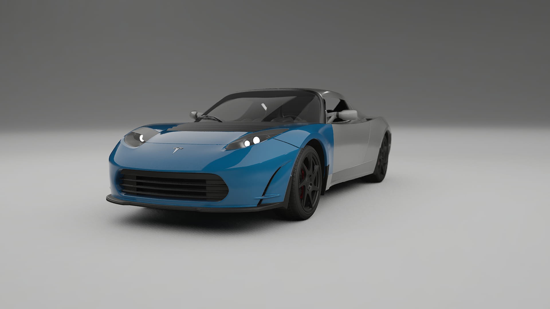 Tesla Roadster 2.5 Fényezésvédő Fólia | CrystalGuard Átlátszó TPU PPF Első Védő Készlet