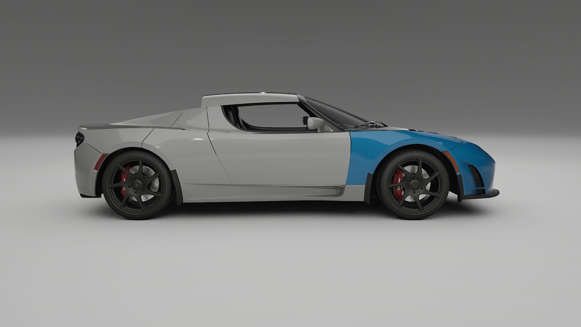 Tesla Roadster 2.5 Fényezésvédő Fólia | CrystalGuard Átlátszó TPU PPF Első Védő Készlet 2