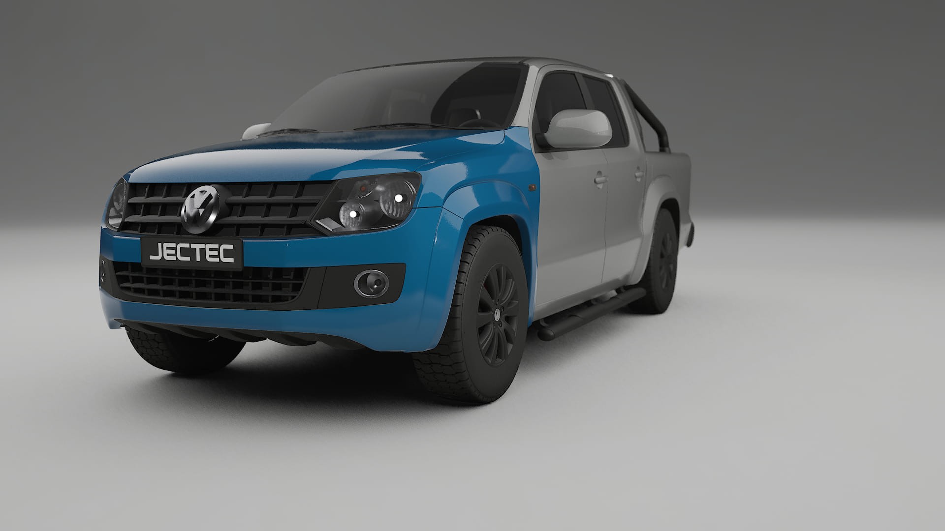 VW Amarok 2H Fényezésvédő Fólia | CrystalGuard Átlátszó TPU PPF Első Védő Készlet