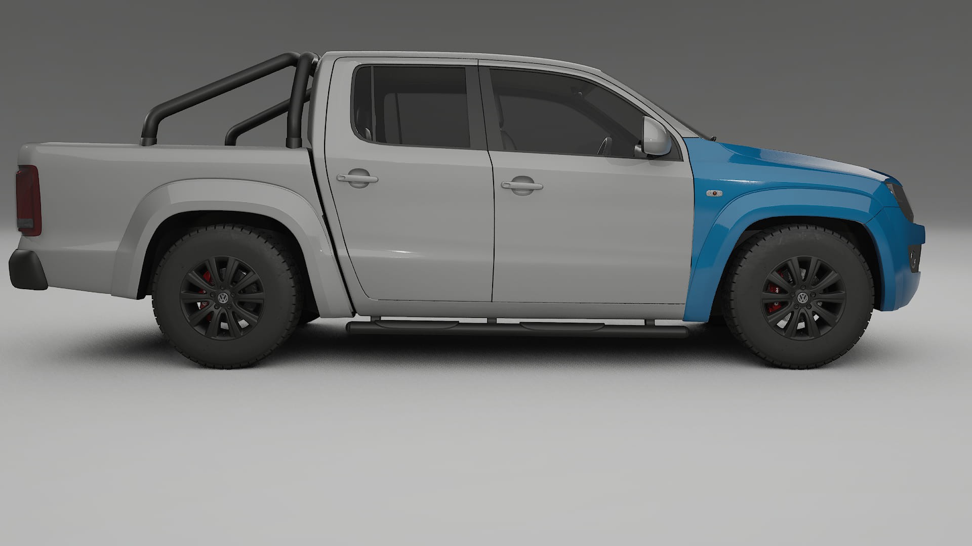 VW Amarok 2H Fényezésvédő Fólia | CrystalGuard Átlátszó TPU PPF Első Védő Készlet 2