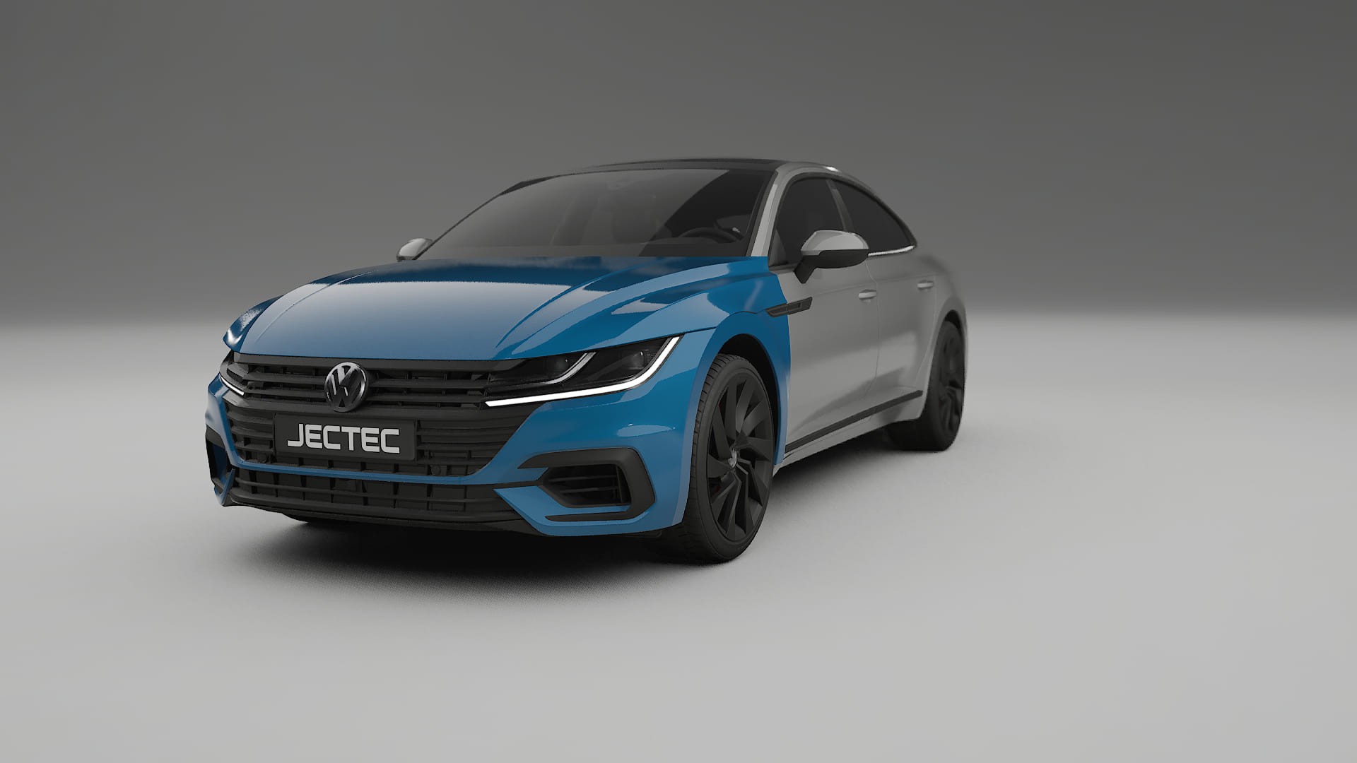 VW Arteon R 3H prefacelift pre-LCI Fényezésvédő Fólia | CrystalGuard Átlátszó TPU PPF Első Védő Készlet