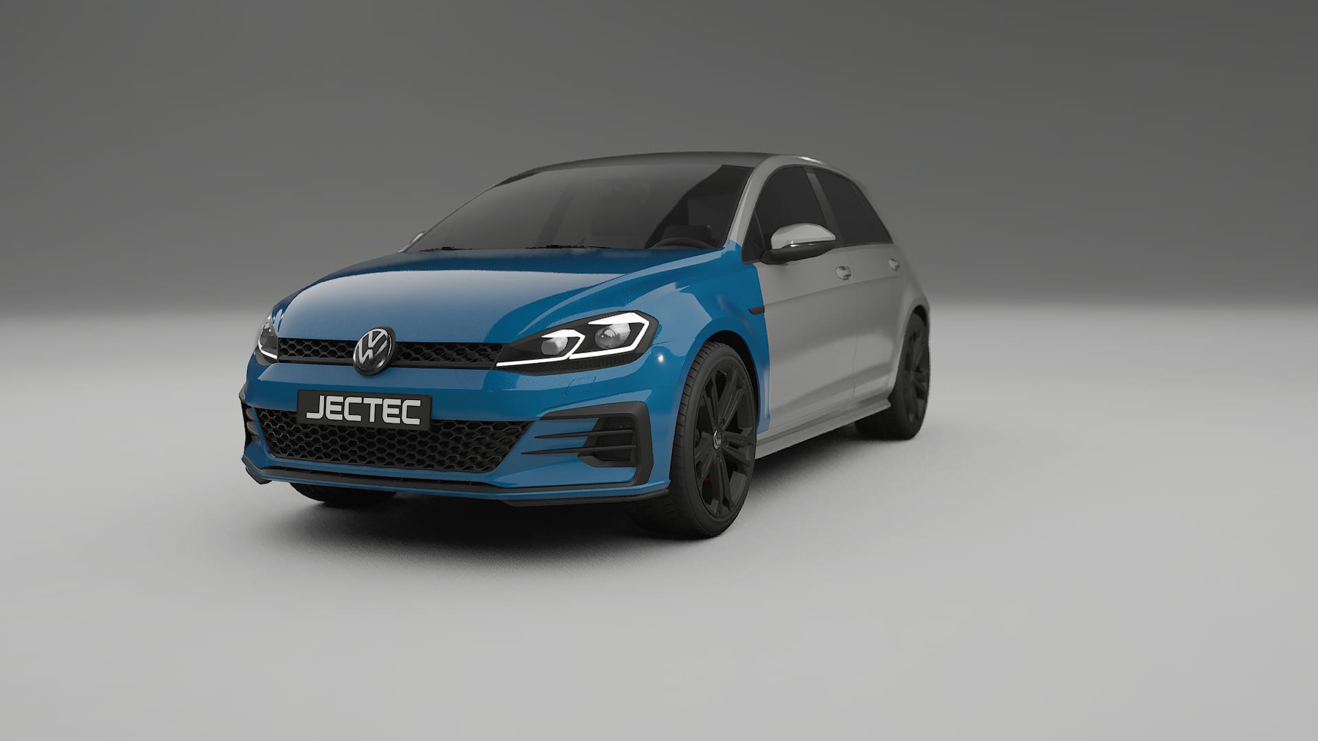 VW Golf Mk7 Fényezésvédő Fólia | CrystalGuard Átlátszó TPU PPF Első Védő Készlet