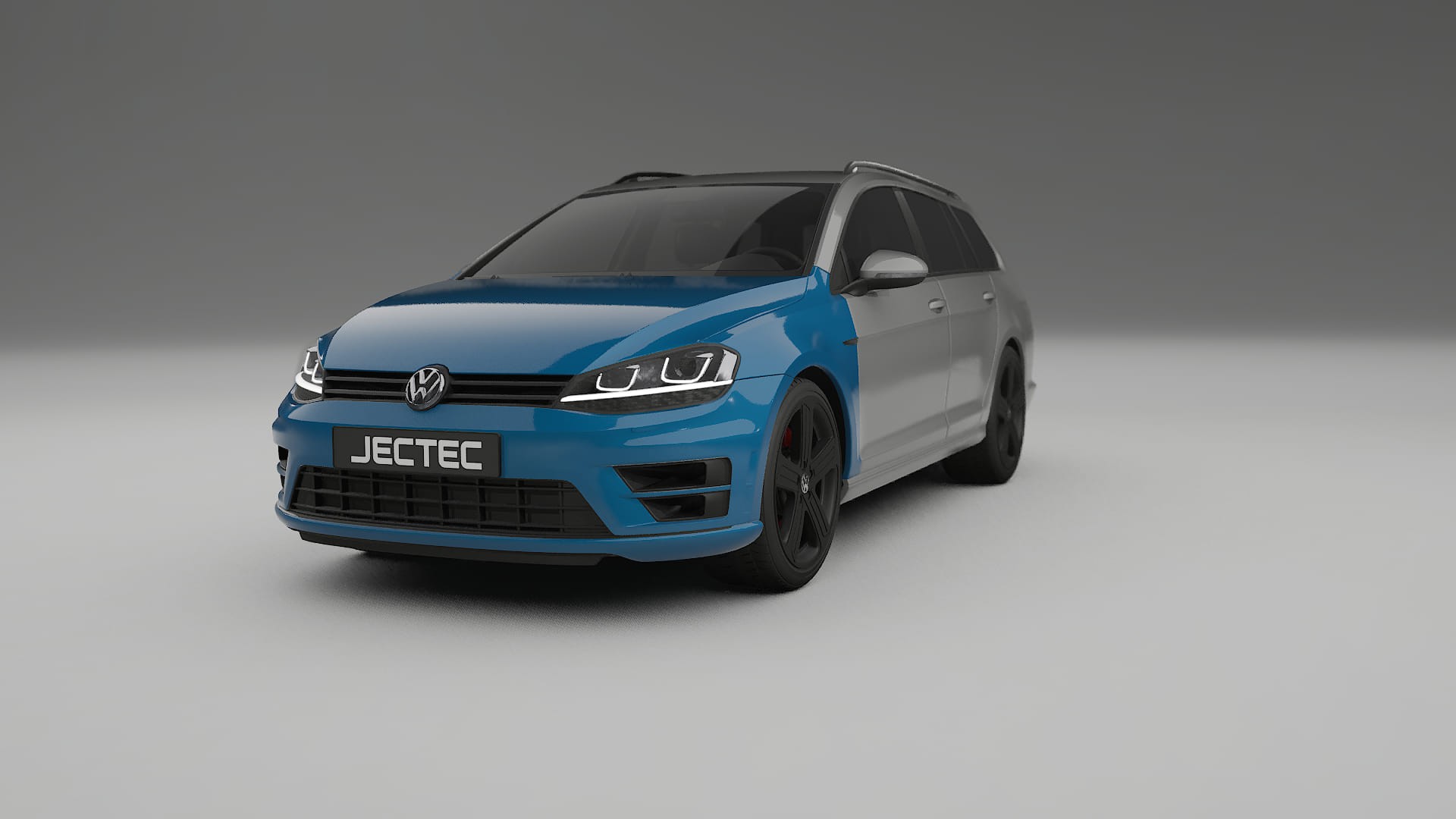VW Golf Variant Mk7 Fényezésvédő Fólia | CrystalGuard Átlátszó TPU PPF Első Védő Készlet