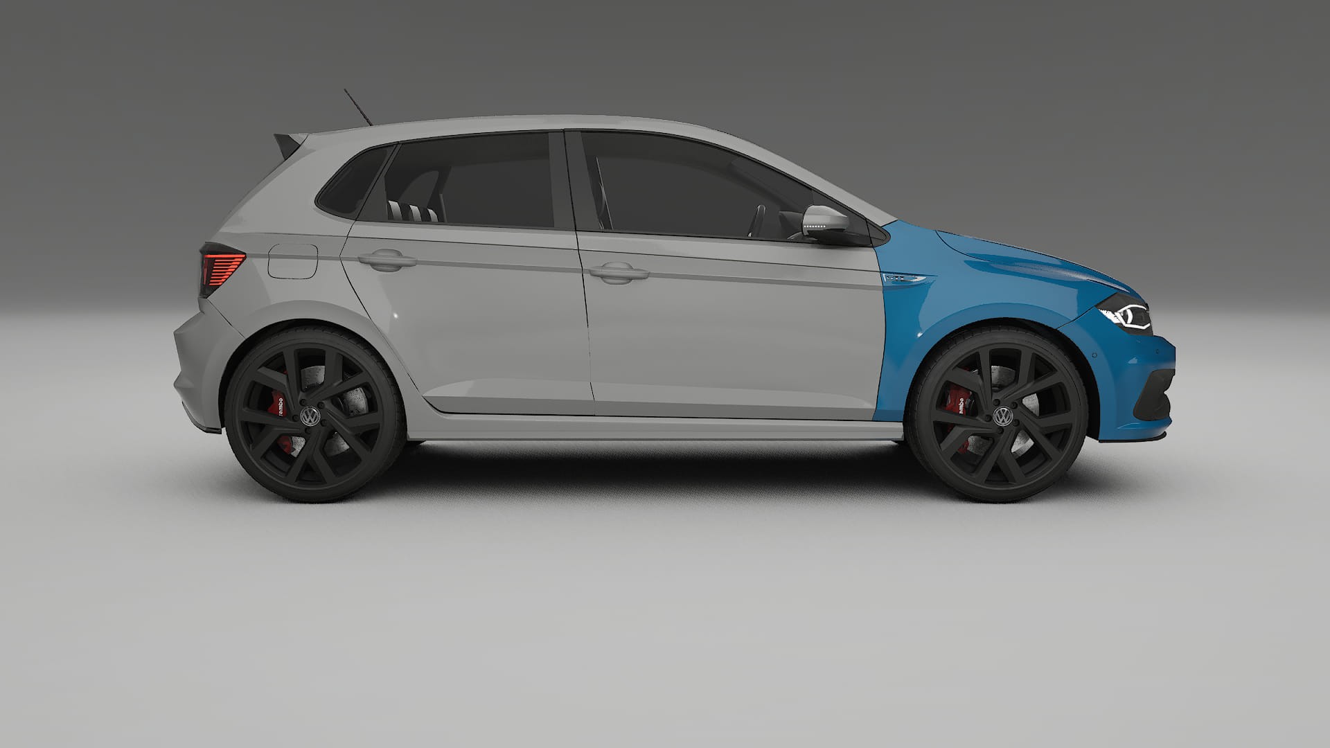 VW Polo GTI VI Fényezésvédő Fólia | CrystalGuard Átlátszó TPU PPF Első Védő Készlet 2