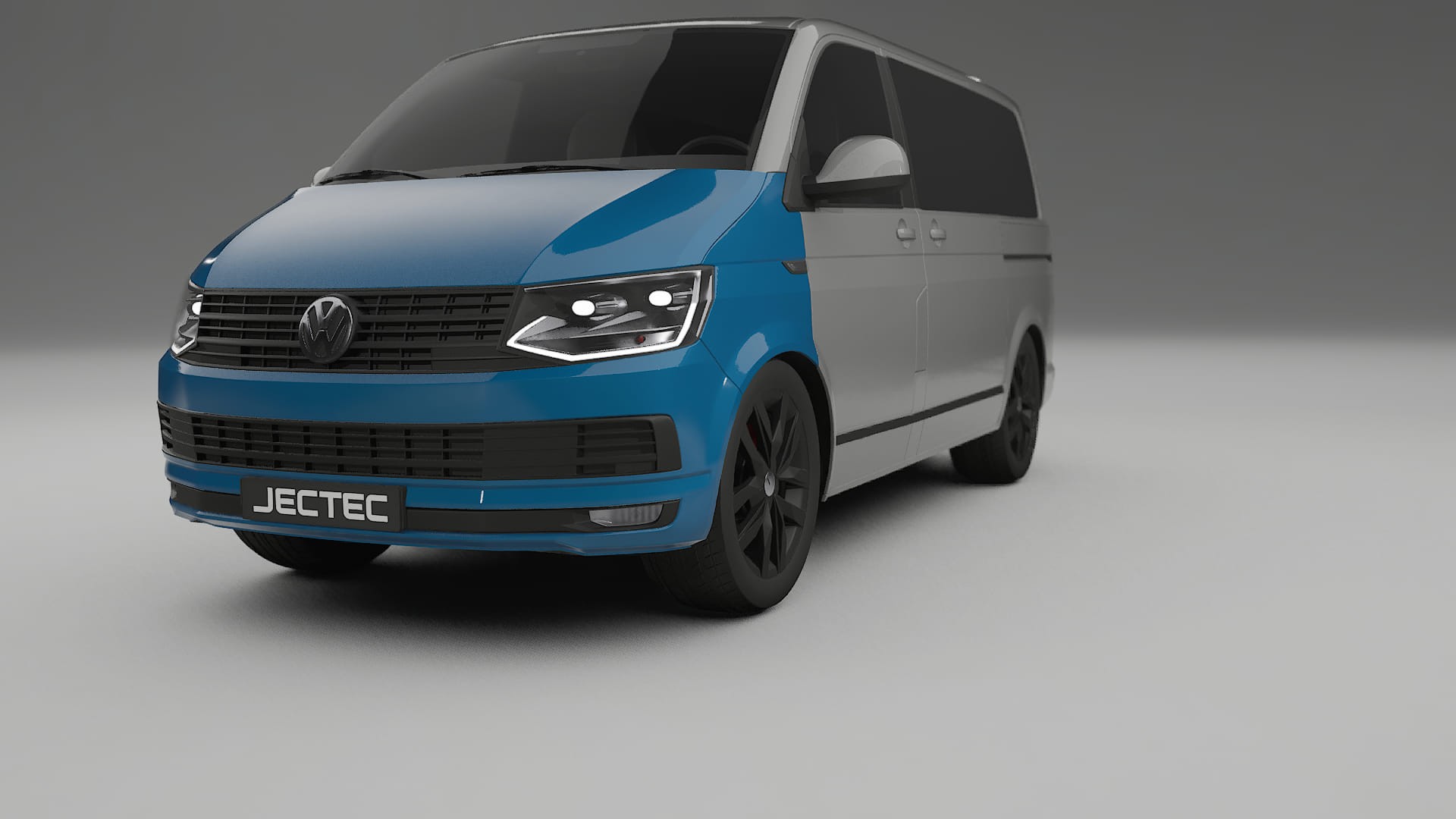VW Transporter T6 Multivan Fényezésvédő Fólia | CrystalGuard Átlátszó TPU PPF Első Védő Készlet