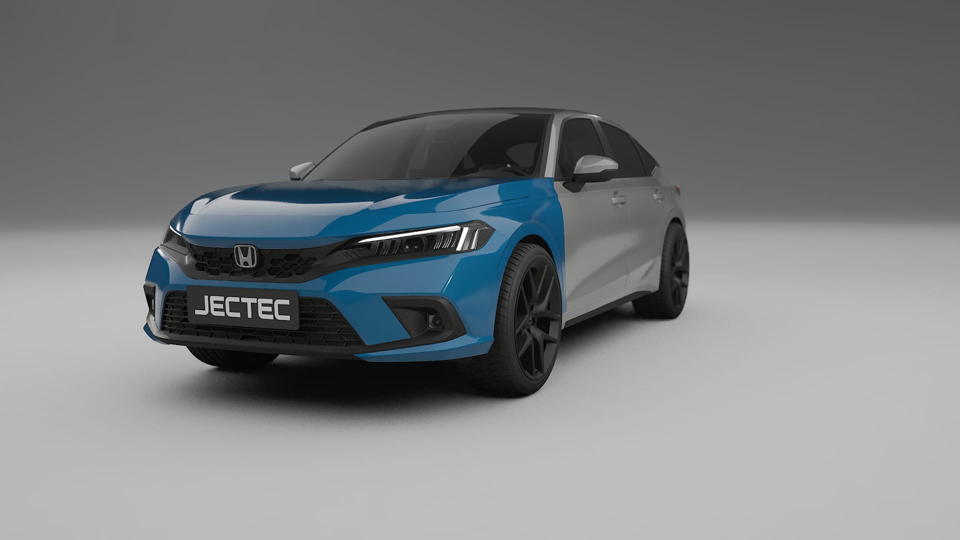 Honda Civic hatchback Fényezésvédő Fólia | CrystalGuard Átlátszó TPU PPF Első Védő Készlet