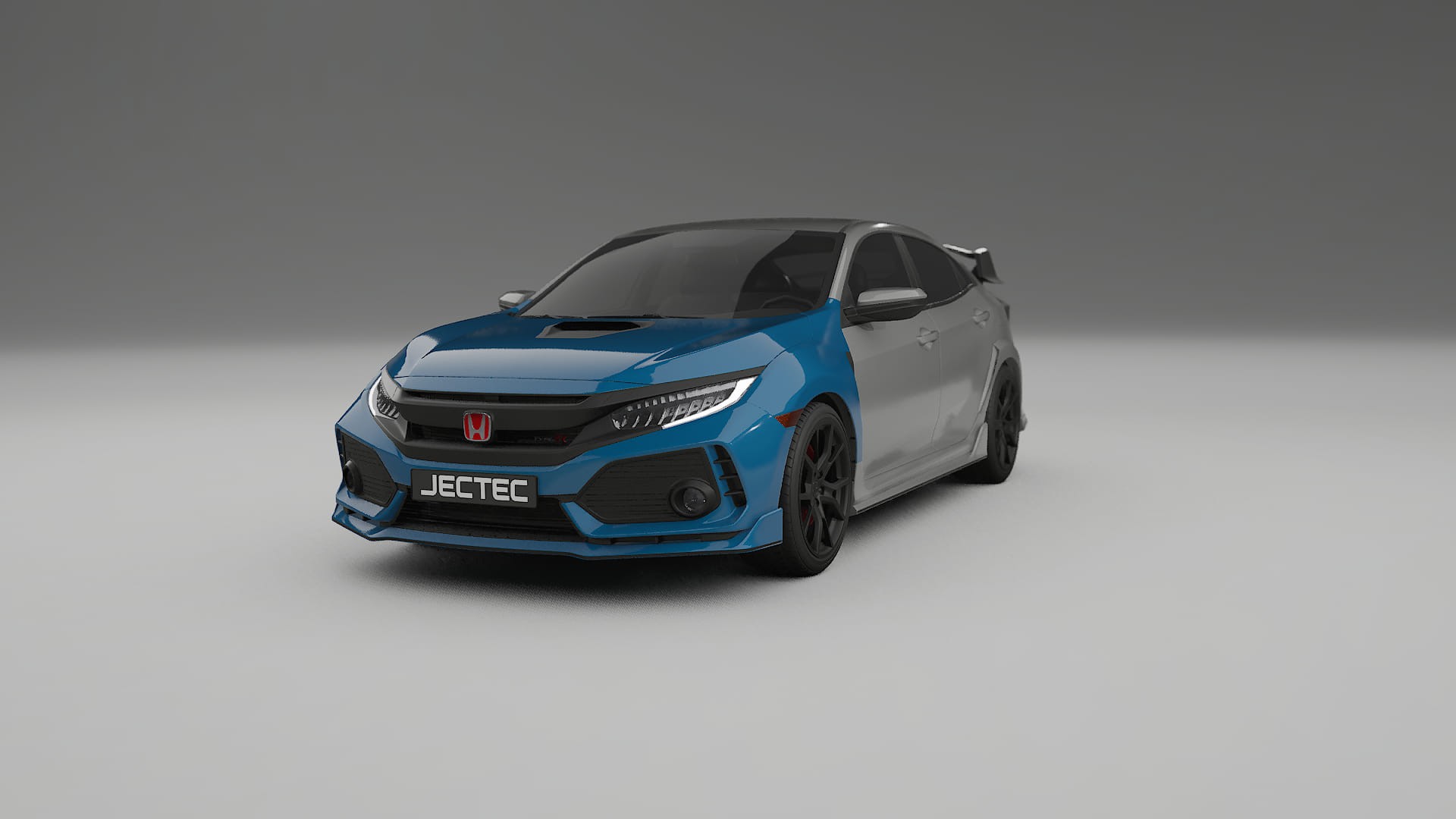 Honda Civic Type-R Fényezésvédő Fólia | CrystalGuard Átlátszó TPU PPF Első Védő Készlet