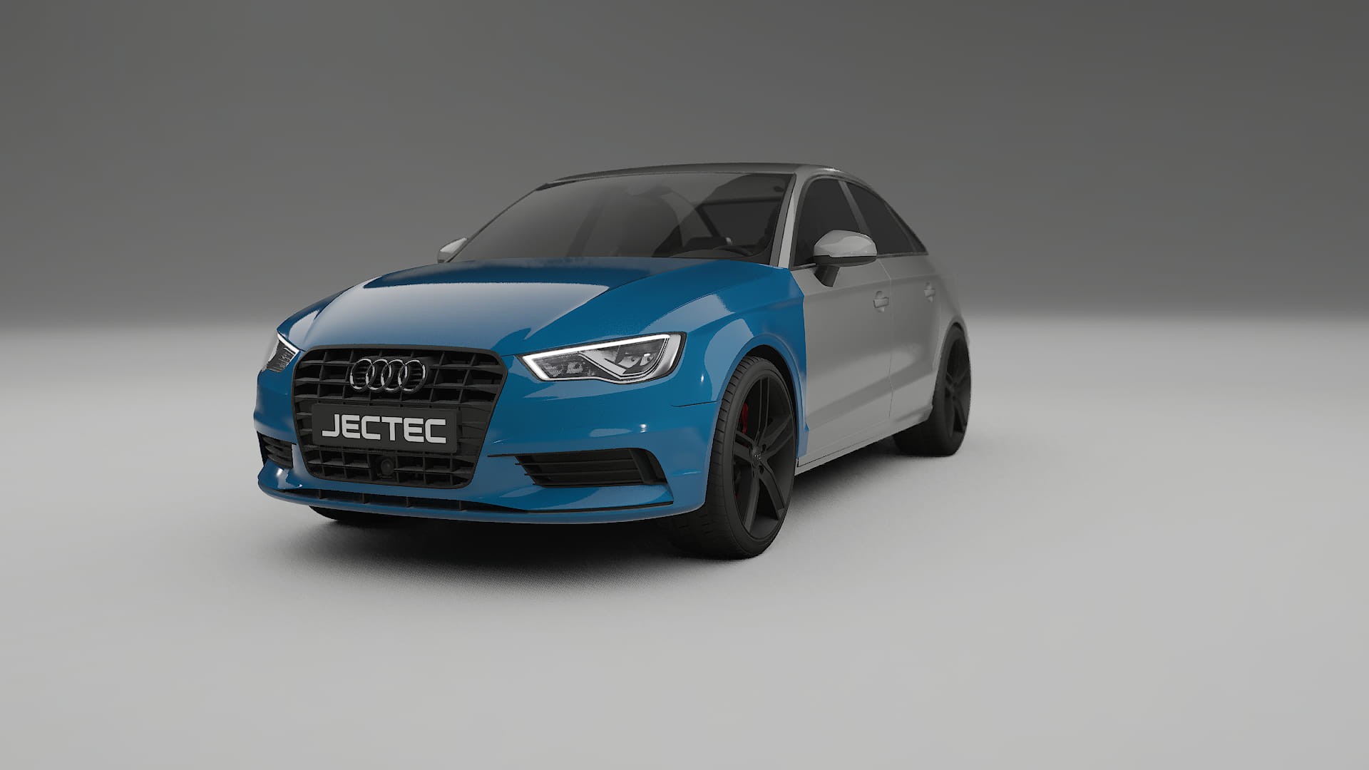 Audi A3 8V sedan prefacelift pre-LCI Fényezésvédő Fólia | CrystalGuard Átlátszó TPU PPF Első Védő Készlet