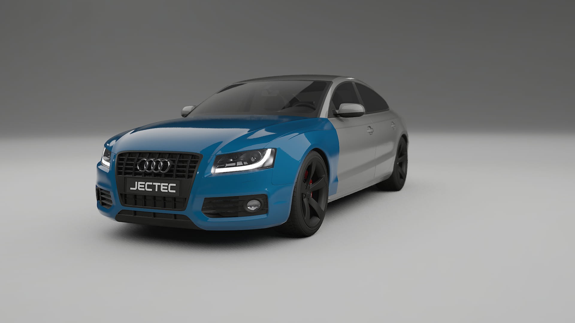 Audi A5 8T Sportback prefacelift pre-LCI Fényezésvédő Fólia | CrystalGuard Átlátszó TPU PPF Első Védő Készlet
