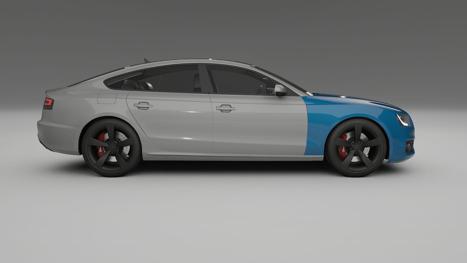 Audi A5 8T Sportback prefacelift pre-LCI Fényezésvédő Fólia | CrystalGuard Átlátszó TPU PPF Első Védő Készlet 2