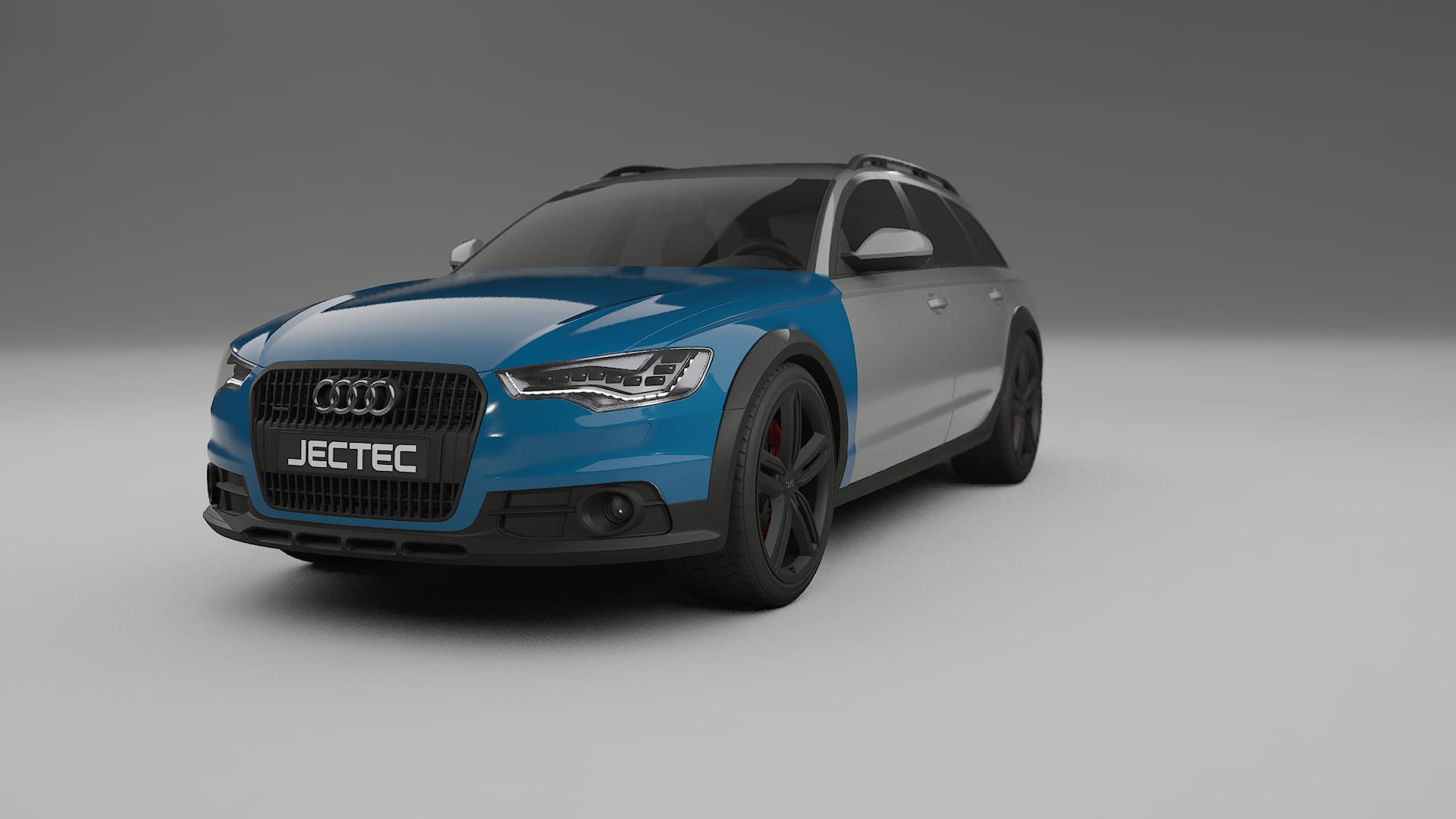 Audi A6 Allroad C7 prefacelift pre-LCI Fényezésvédő Fólia | CrystalGuard Átlátszó TPU PPF Első Védő Készlet