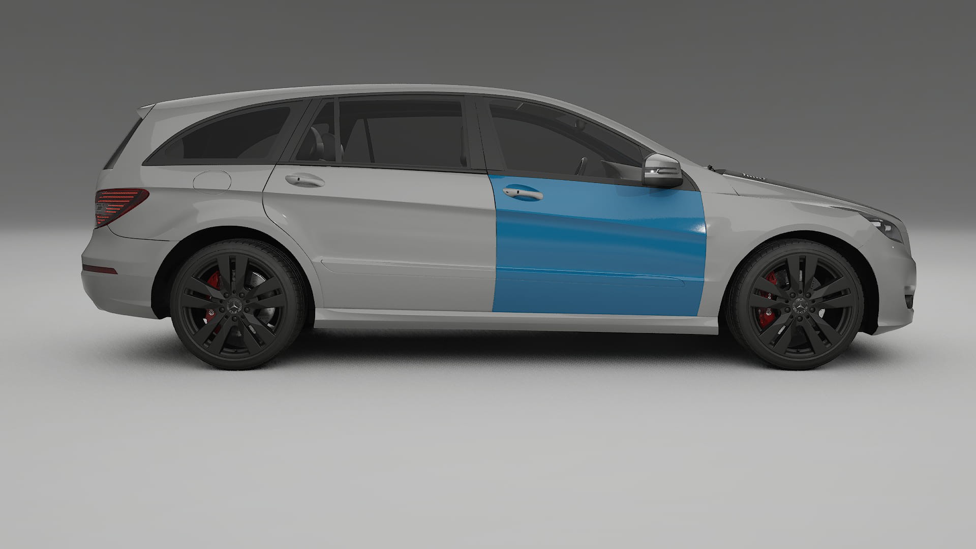 Mercedes Viano Extralong W439 Facelift Paint Protection Film | CrystalGuard Transparent PPF Full Pre-Cut Kit