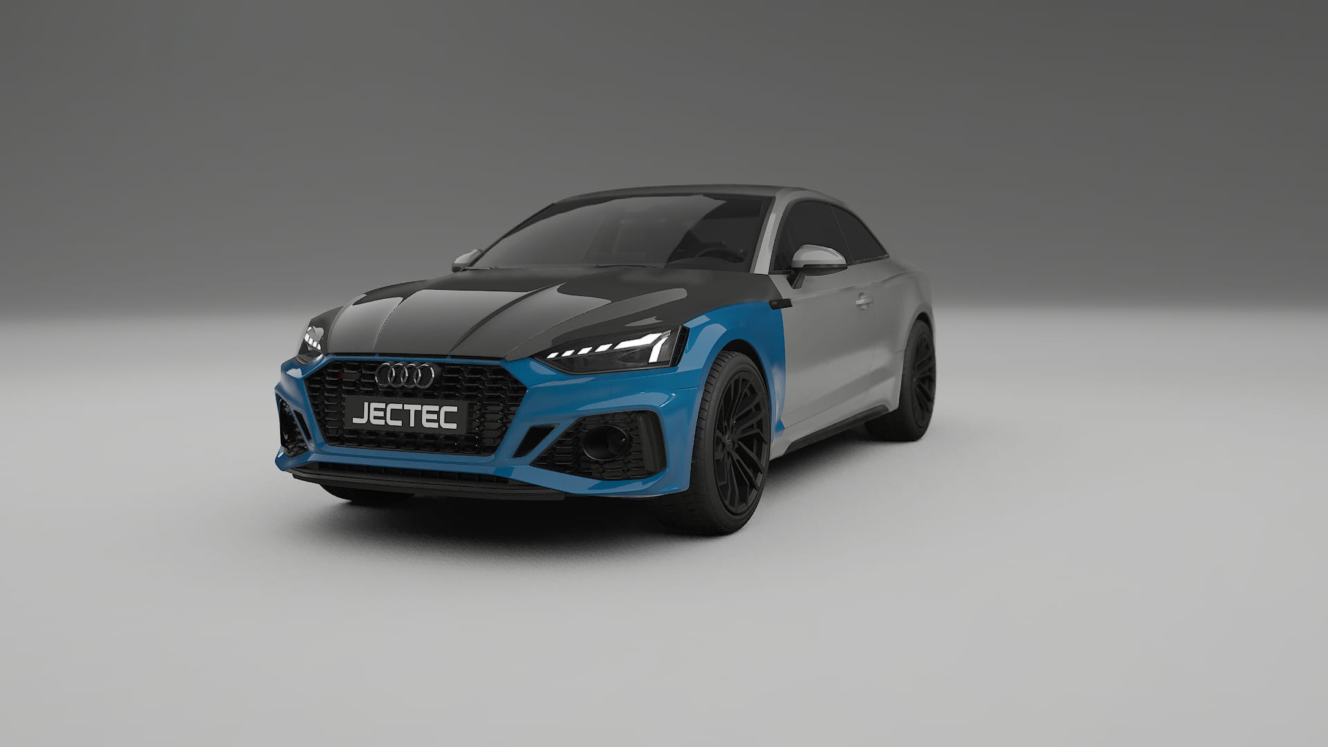 Audi RS5 coupe B9 facelift Fényezésvédő Fólia | CrystalGuard Első PPF Készlet Karbon Motorháztetővel