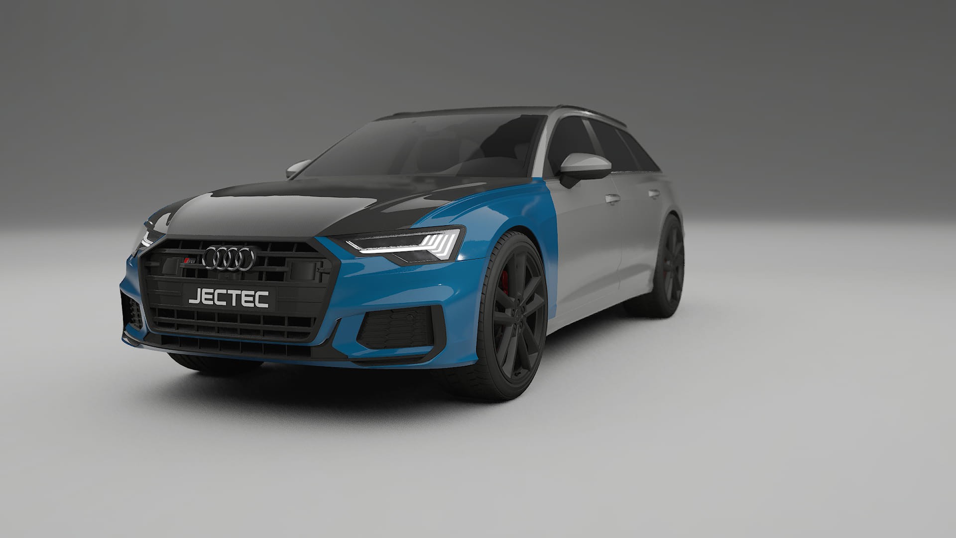 Audi S6 Avant prefacelift C8 Fényezésvédő Fólia | CrystalGuard Első PPF Készlet Karbon Motorháztetővel