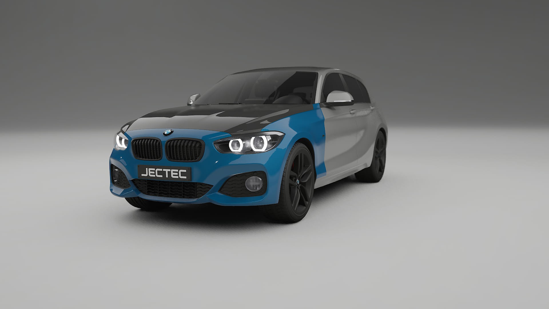 BMW 1 F20 facelift Fényezésvédő Fólia | CrystalGuard Első PPF Készlet Karbon Motorháztetővel