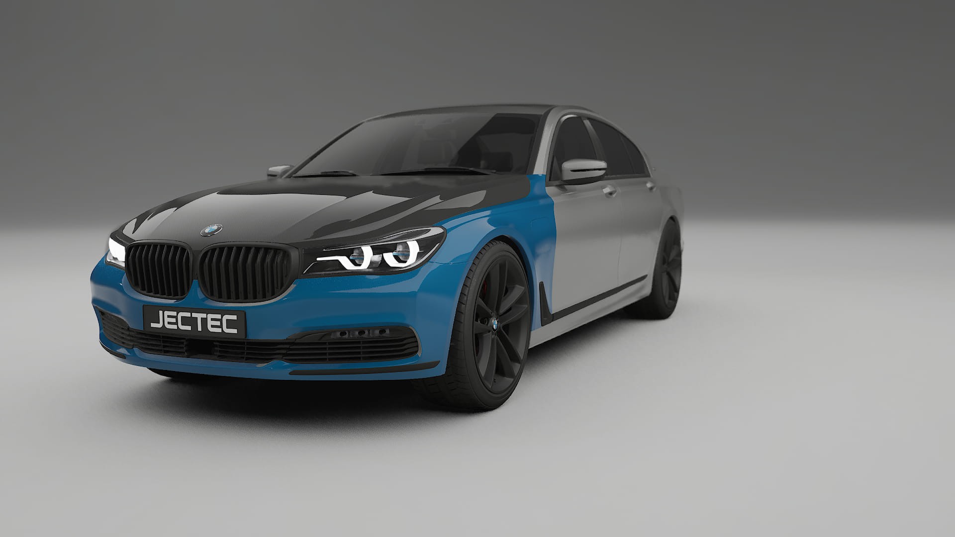 BMW 7 G11 G12 facelift Fényezésvédő Fólia | CrystalGuard Első PPF Készlet Karbon Motorháztetővel