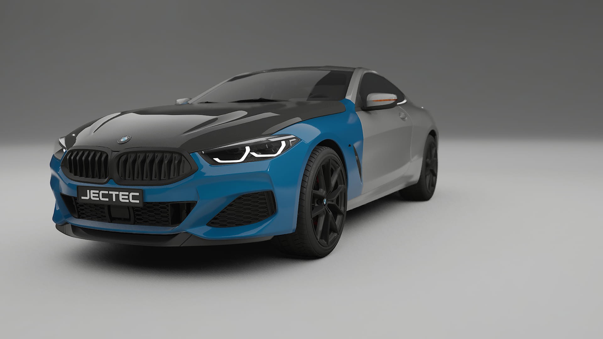 BMW 850 G15 Fényezésvédő Fólia | CrystalGuard Első PPF Készlet Karbon Motorháztetővel