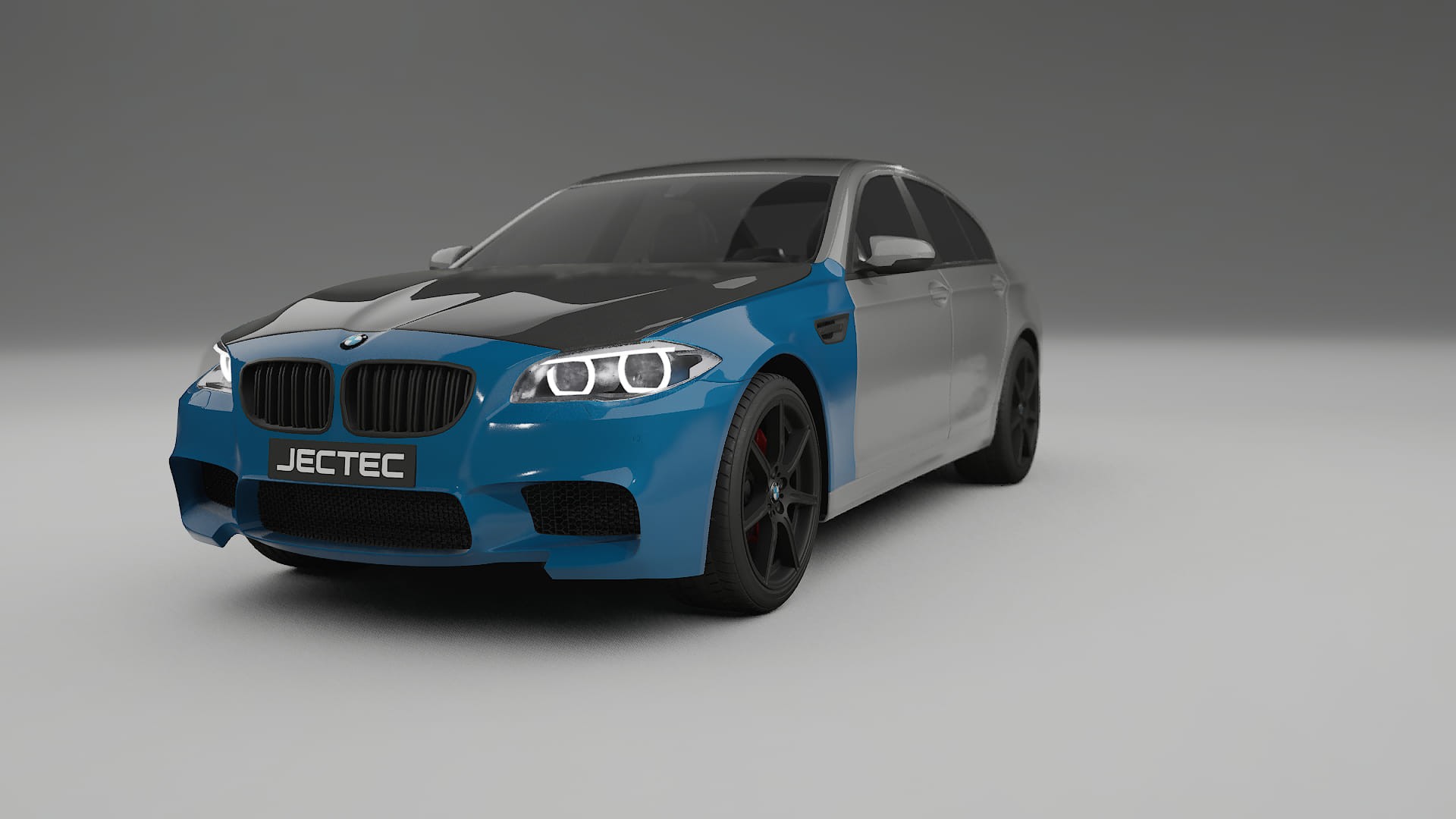 BMW M5 F10 Fényezésvédő Fólia | CrystalGuard Első PPF Készlet Karbon Motorháztetővel