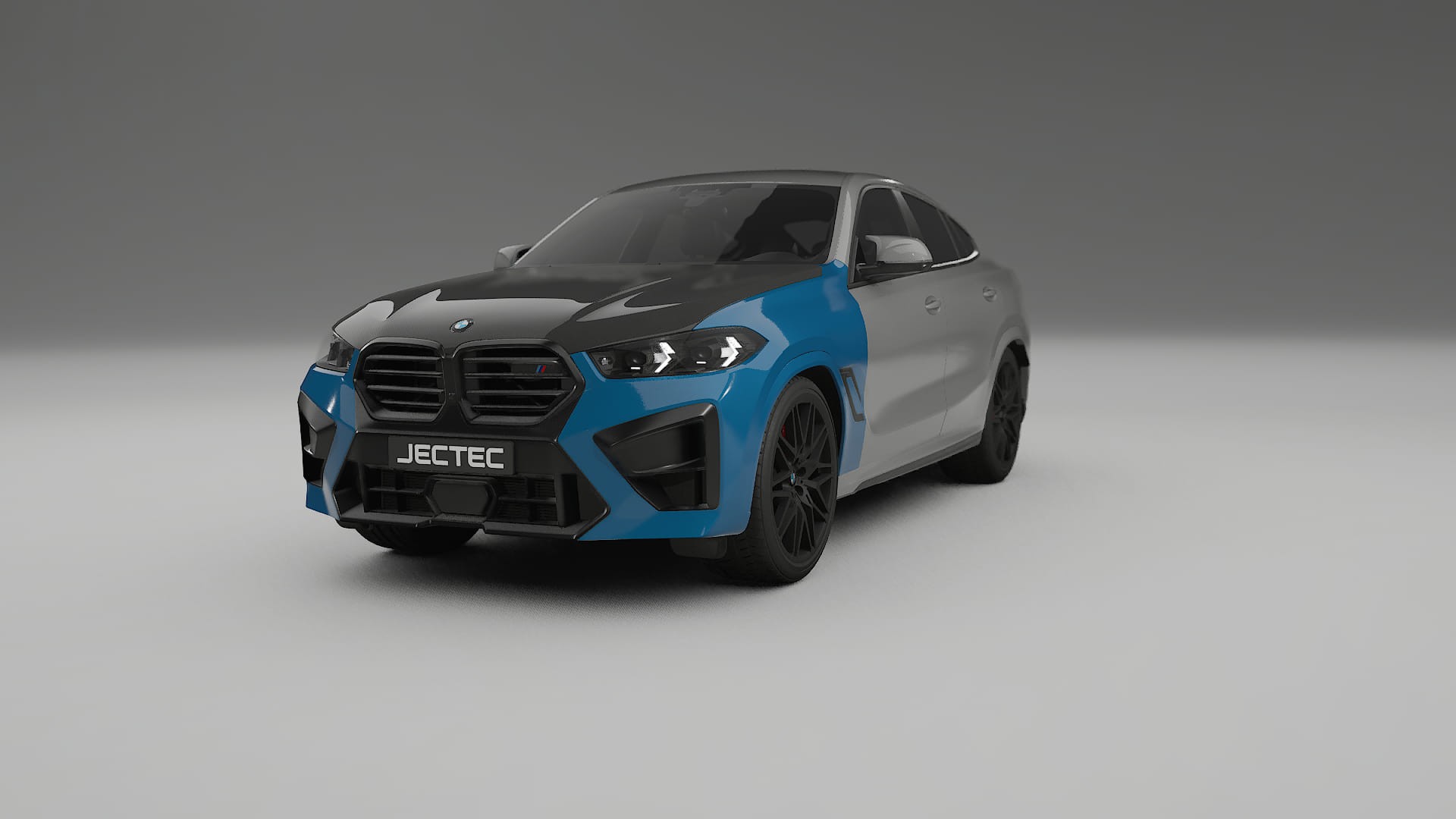 BMW X6 F96 Competition Fényezésvédő Fólia | CrystalGuard Első PPF Készlet Karbon Motorháztetővel