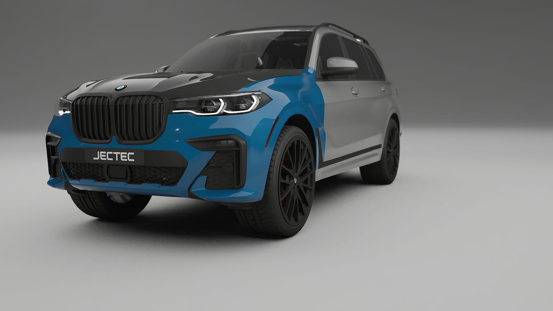 BMW X7 M G07 Fényezésvédő Fólia | CrystalGuard Első PPF Készlet Karbon Motorháztetővel