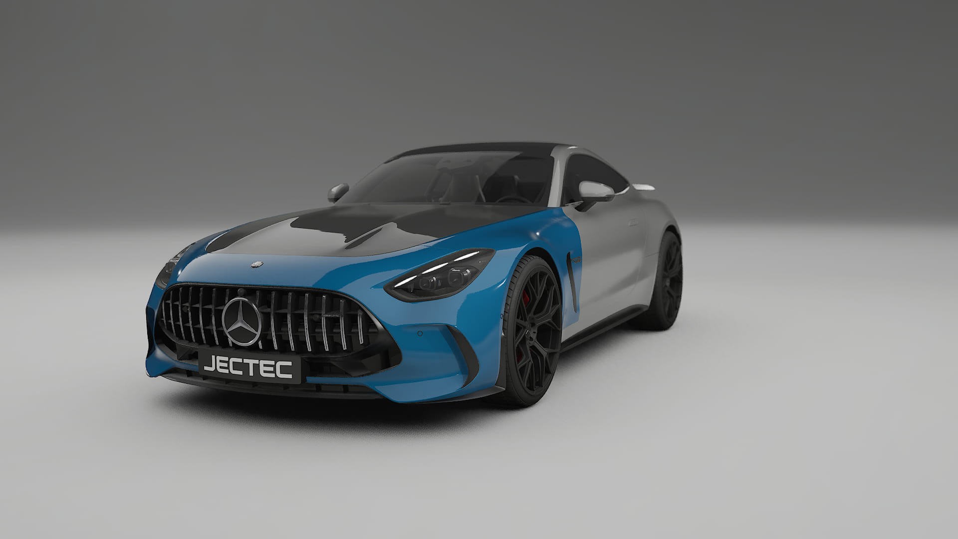 Mercedes AMG GT coupe C192 Fényezésvédő Fólia | CrystalGuard Első PPF Készlet Karbon Motorháztetővel
