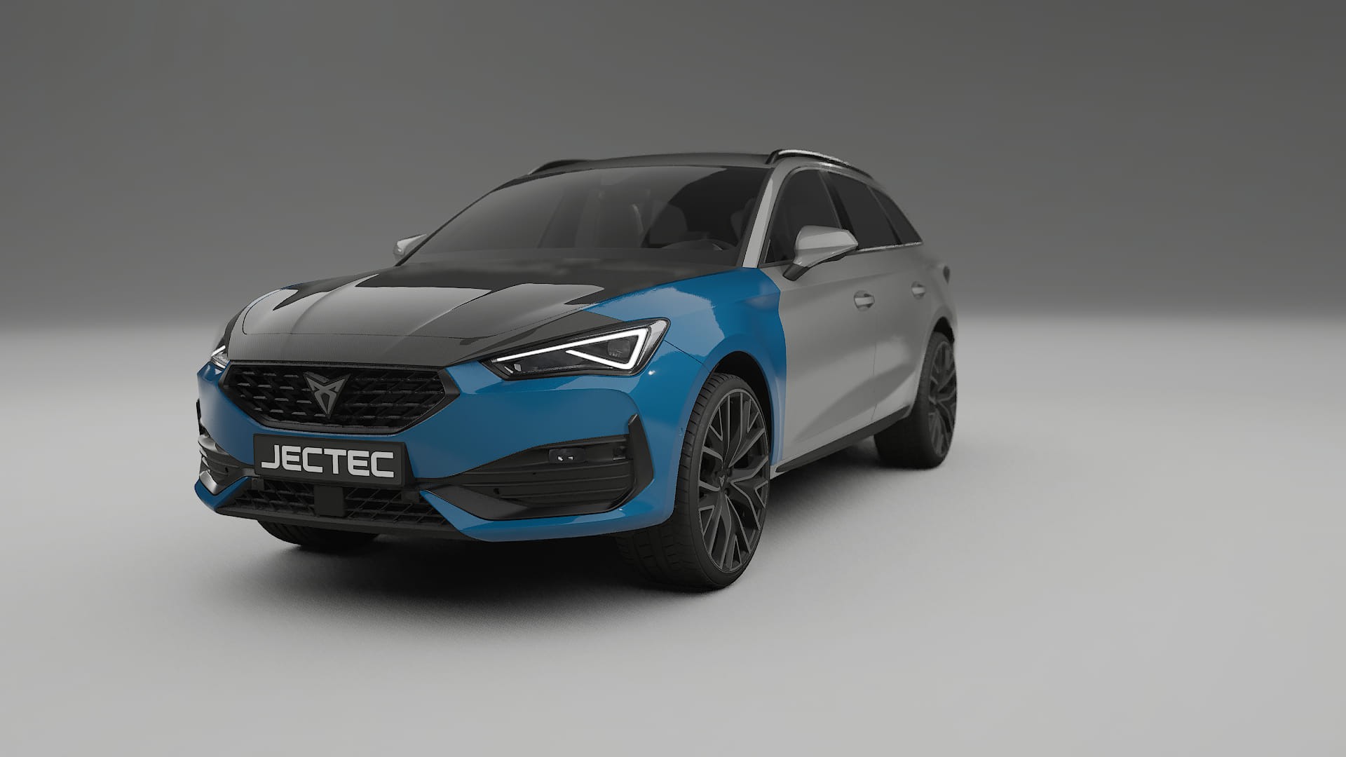 Seat Leon Cupra KL Fényezésvédő Fólia | CrystalGuard Első PPF Készlet Karbon Motorháztetővel