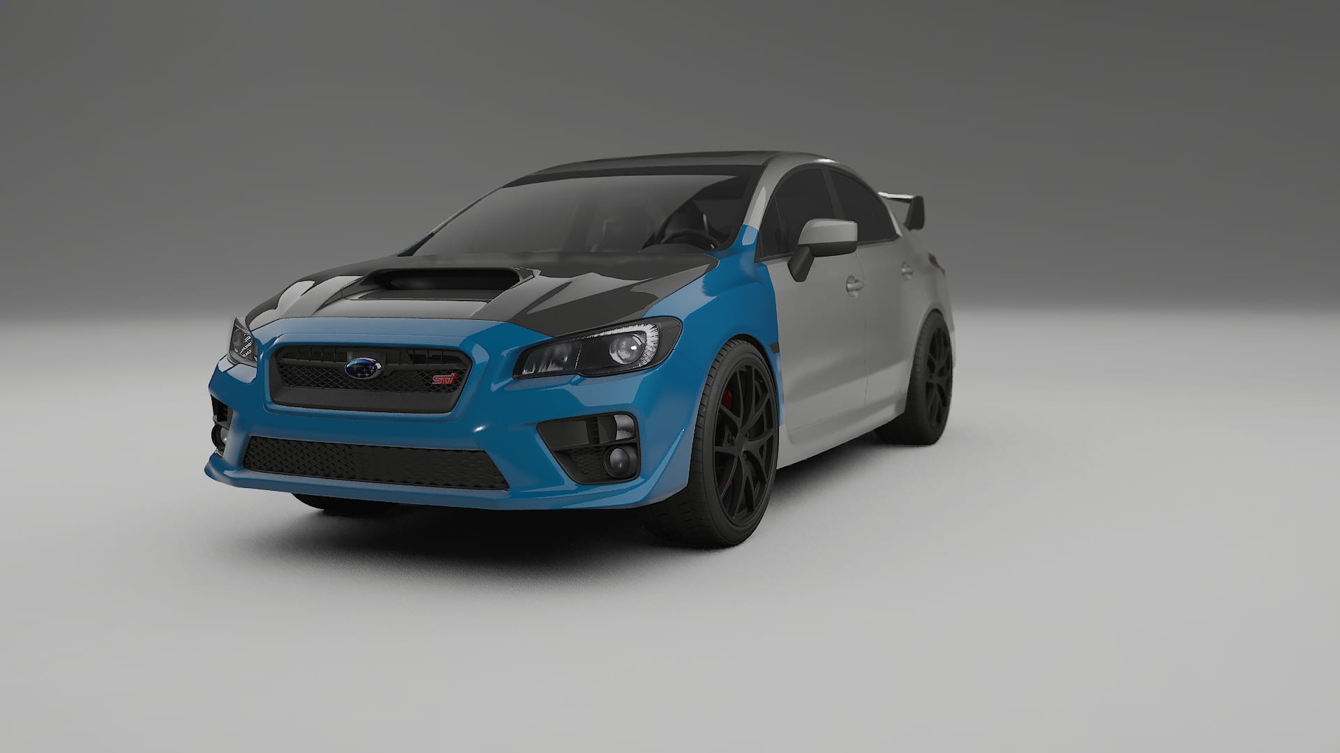 Subaru Impreza WRX Sti VA prefacelift Fényezésvédő Fólia | CrystalGuard Első PPF Készlet Karbon Motorháztetővel