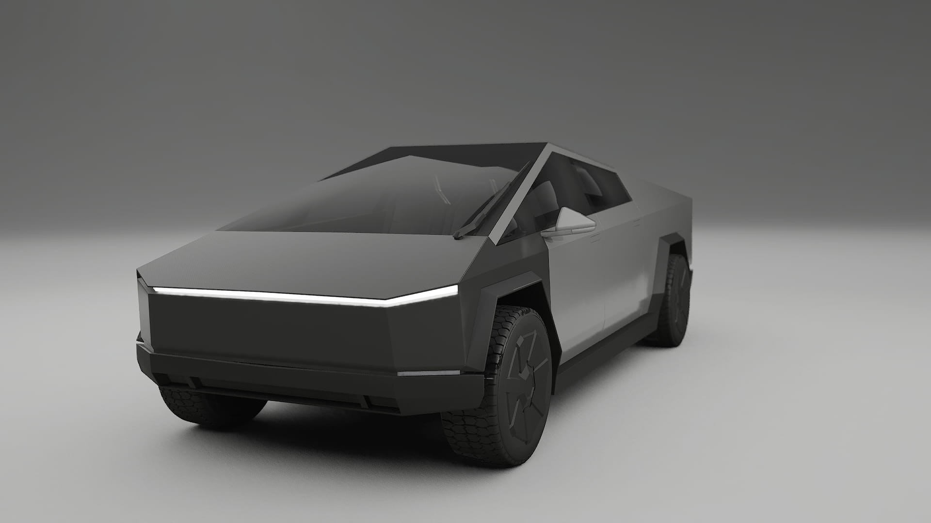 Tesla Cybertruck Fényezésvédő Fólia | CrystalGuard Első PPF Készlet Karbon Motorháztetővel