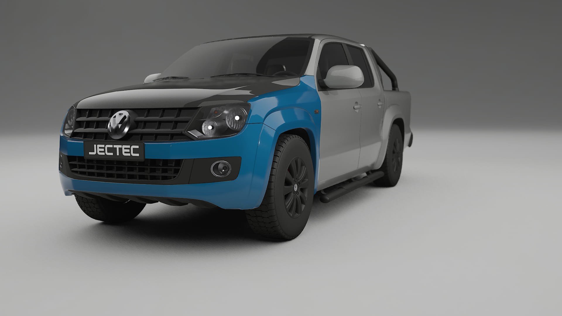 VW Amarok 2H Fényezésvédő Fólia | CrystalGuard Első PPF Készlet Karbon Motorháztetővel