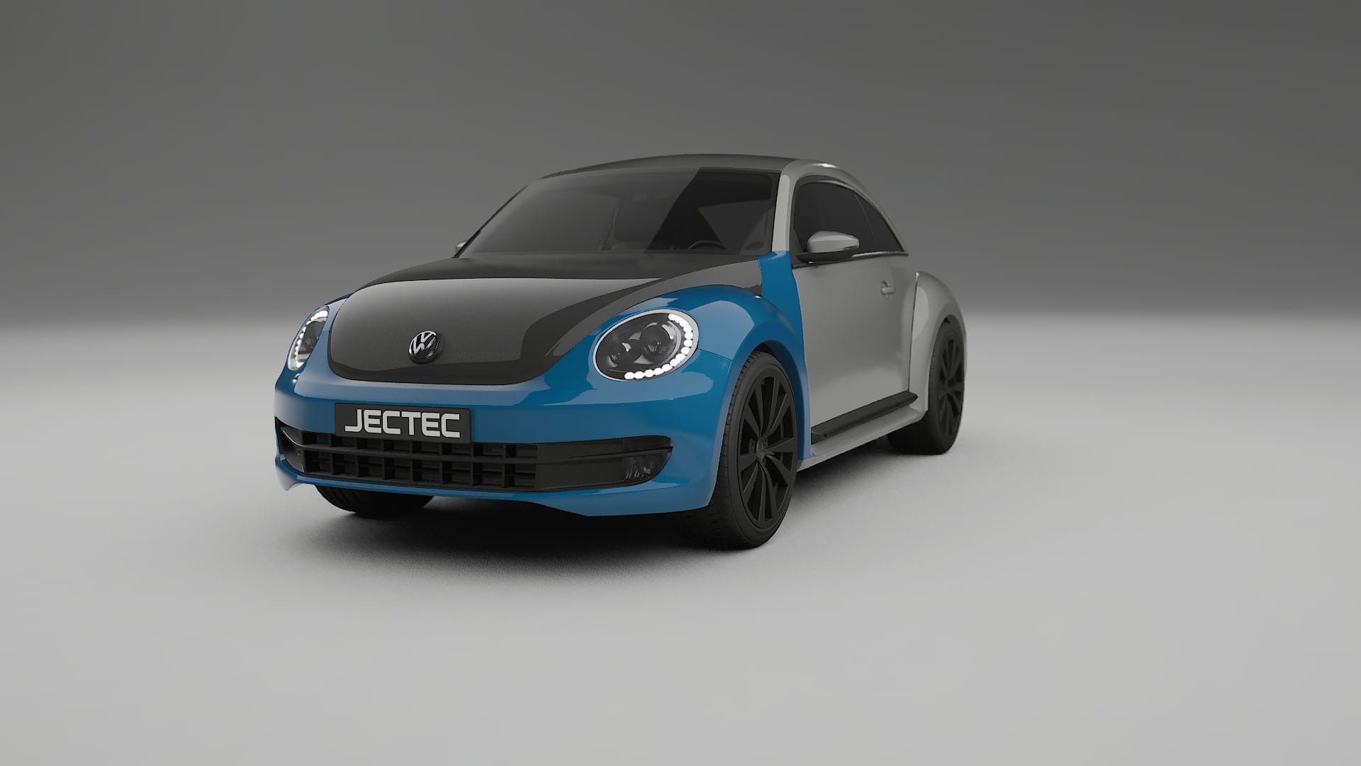 VW Beetle A5 prefacelift Fényezésvédő Fólia | CrystalGuard Első PPF Készlet Karbon Motorháztetővel