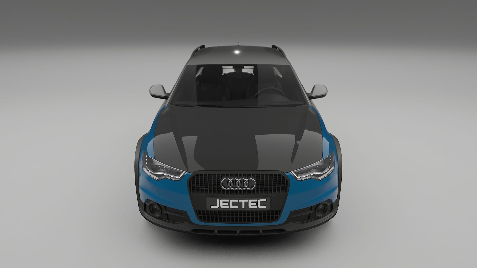 Audi A6 Allroad C7 prefacelift Fényezésvédő Fólia | CrystalGuard Első PPF Készlet Karbon Motorháztetővel