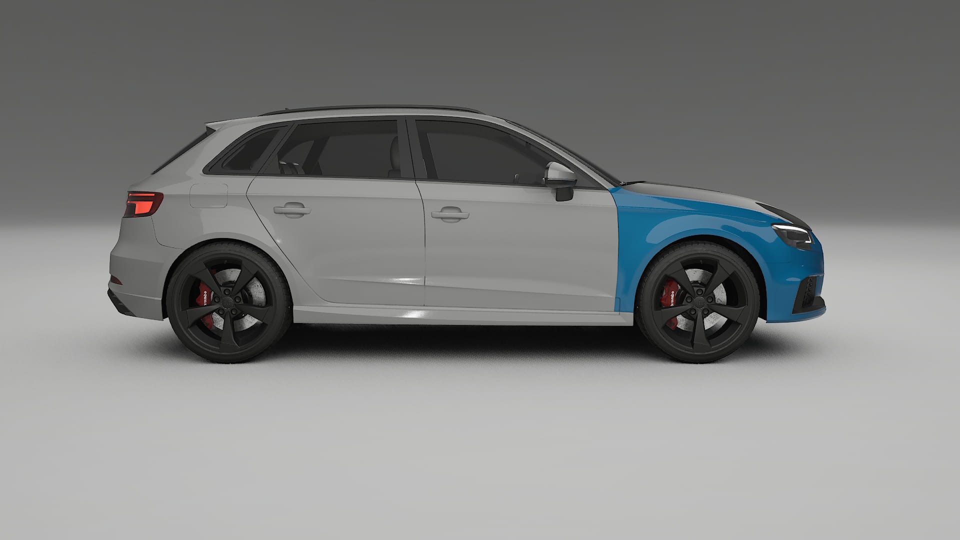 Audi RS3 Sportback 8V facelift Fényezésvédő Fólia | CrystalGuard Első PPF Készlet Karbon Motorháztetővel 2