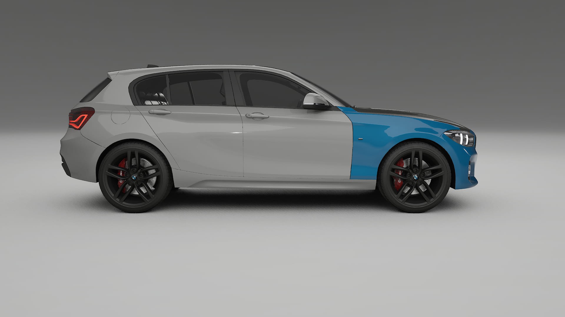 BMW 1 F20 facelift Fényezésvédő Fólia | CrystalGuard Első PPF Készlet Karbon Motorháztetővel 2