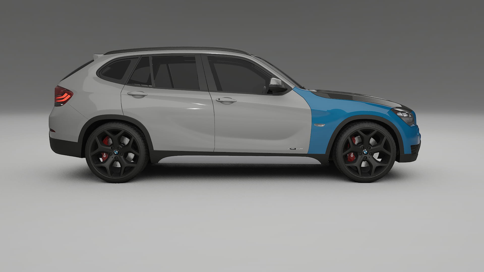 BMW X1 E84 Fényezésvédő Fólia | CrystalGuard Első PPF Készlet Karbon Motorháztetővel 2