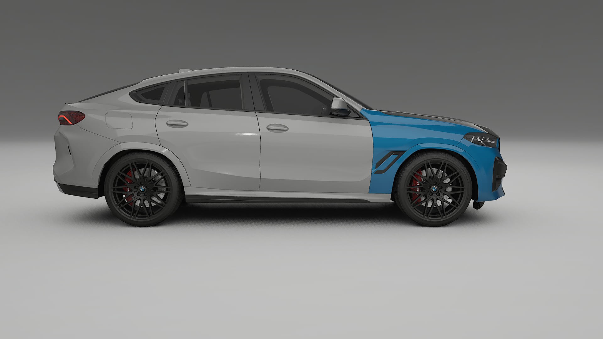 BMW X6 F96 Competition Fényezésvédő Fólia | CrystalGuard Első PPF Készlet Karbon Motorháztetővel 2
