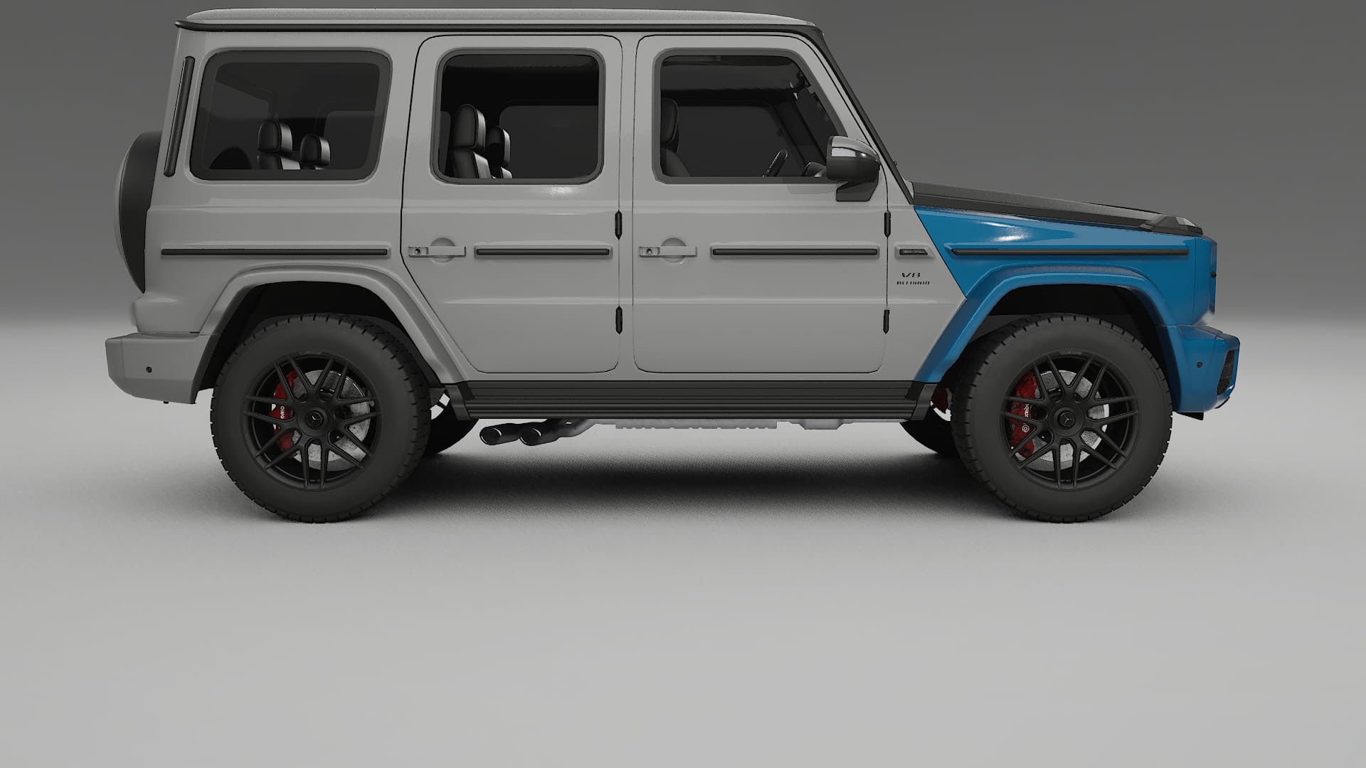 Mercedes G63 AMG W463A Fényezésvédő Fólia | CrystalGuard Első PPF Készlet Karbon Motorháztetővel 2