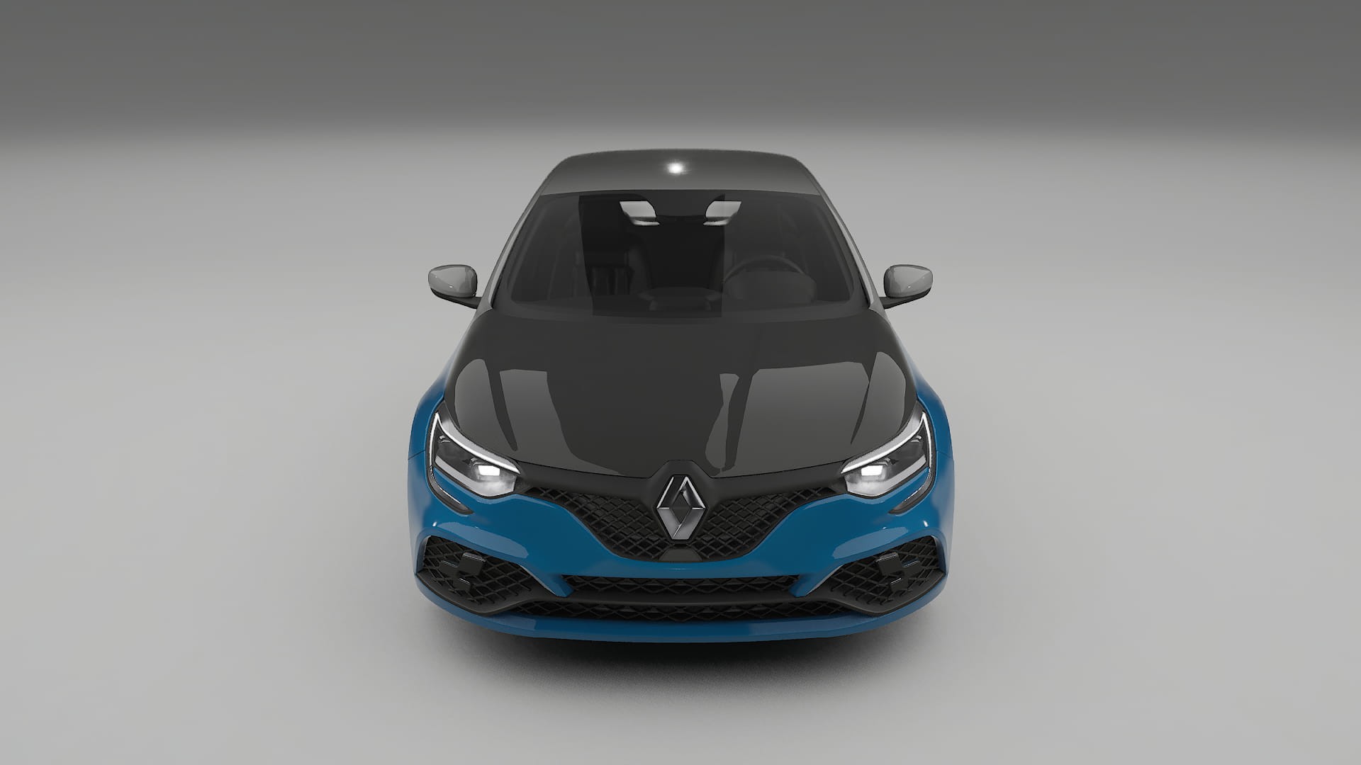 Renault Megane RS IV Fényezésvédő Fólia | CrystalGuard Első PPF Készlet Karbon Motorháztetővel
