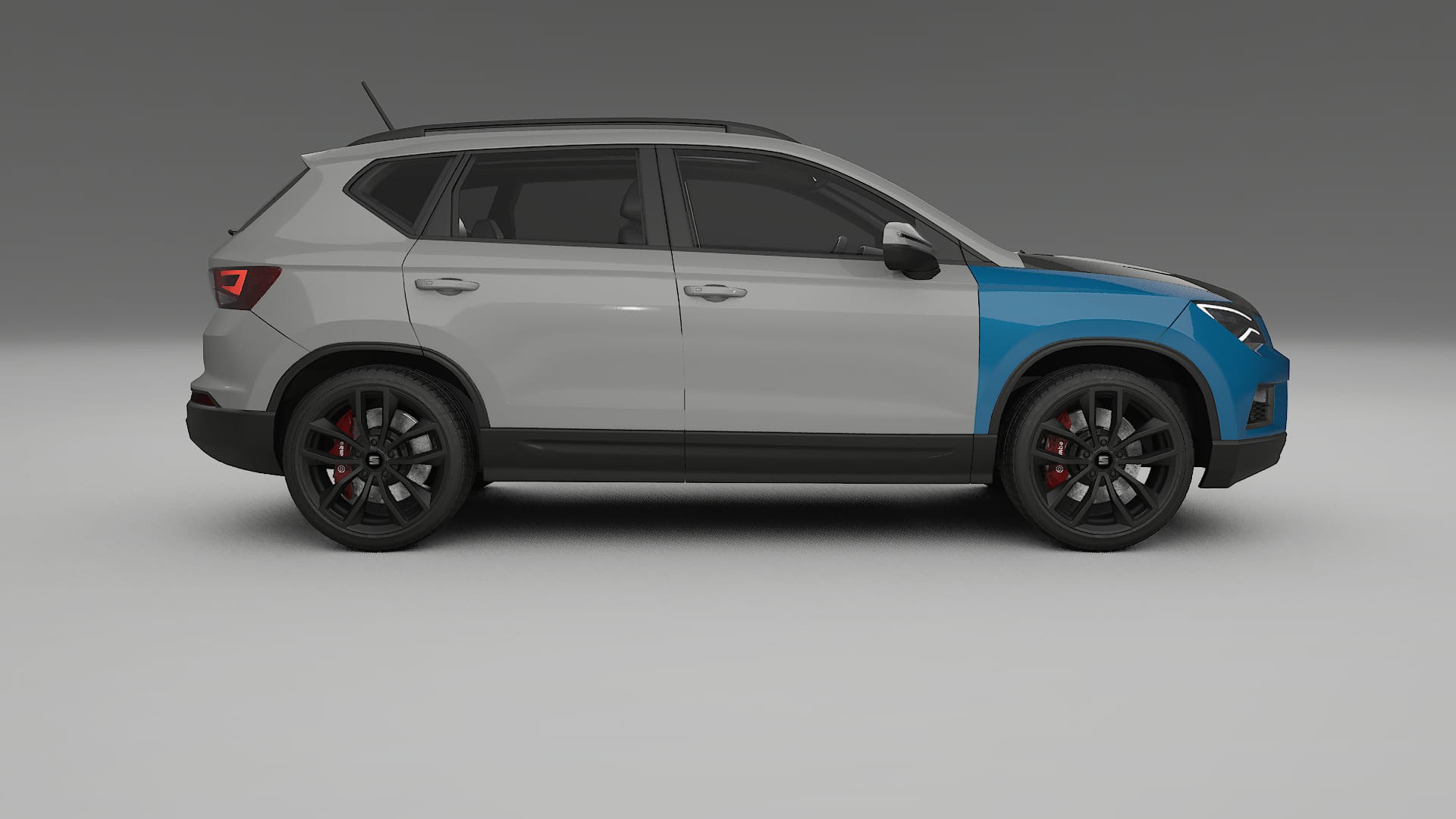 Seat Ateca KH7 Fényezésvédő Fólia | CrystalGuard Első PPF Készlet Karbon Motorháztetővel
