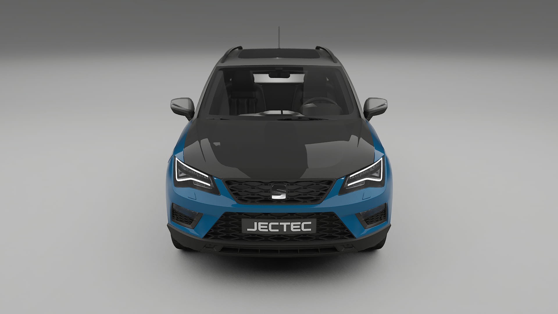 Seat Ateca KH7 Fényezésvédő Fólia | CrystalGuard Első PPF Készlet Karbon Motorháztetővel