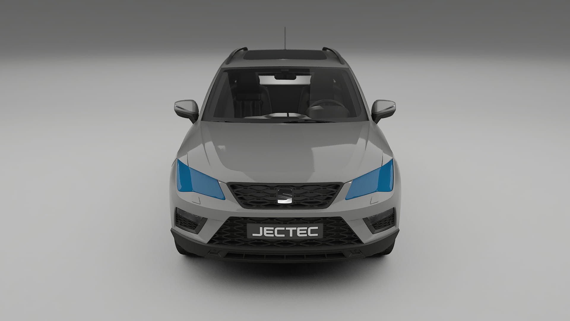 Seat Ateca KH7 Fényezésvédő Fólia | CrystalGuard Első PPF Készlet Karbon Motorháztetővel