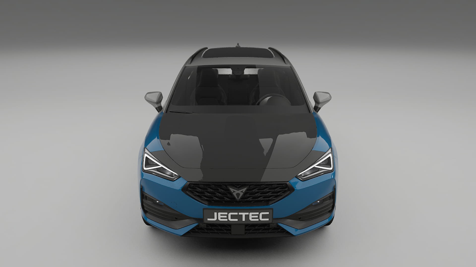 Seat Leon Cupra KL Fényezésvédő Fólia | CrystalGuard Első PPF Készlet Karbon Motorháztetővel