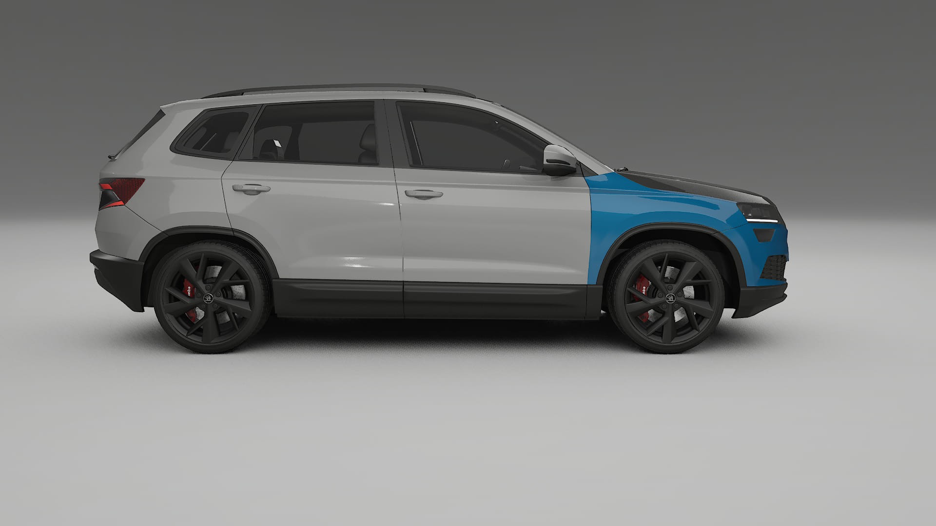 Škoda Karoq NU7 Fényezésvédő Fólia | CrystalGuard Első PPF Készlet Karbon Motorháztetővel 2
