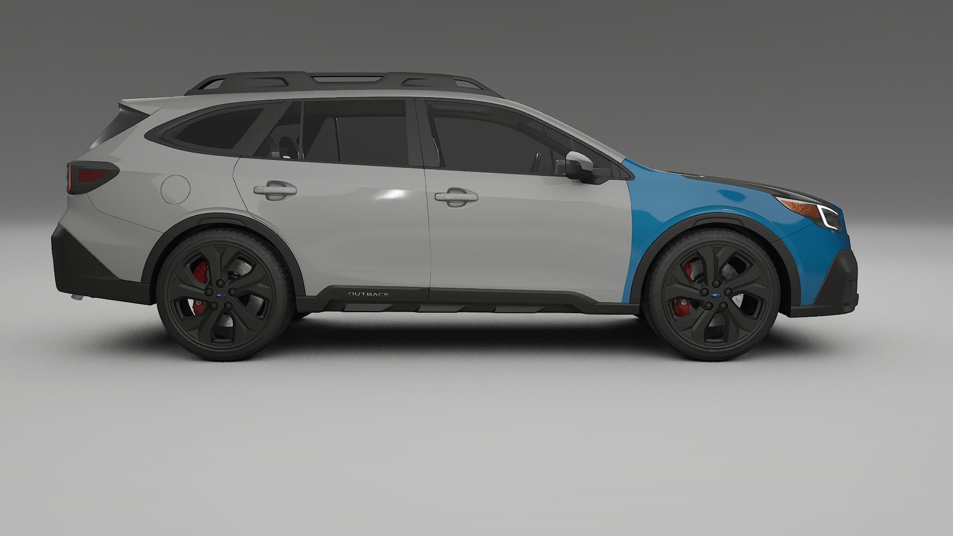 Subaru Outback VI BS prefacelift Fényezésvédő Fólia | CrystalGuard Első PPF Készlet Karbon Motorháztetővel 2